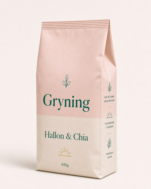 Gryning Overnight Oats – Raspberry & Chia